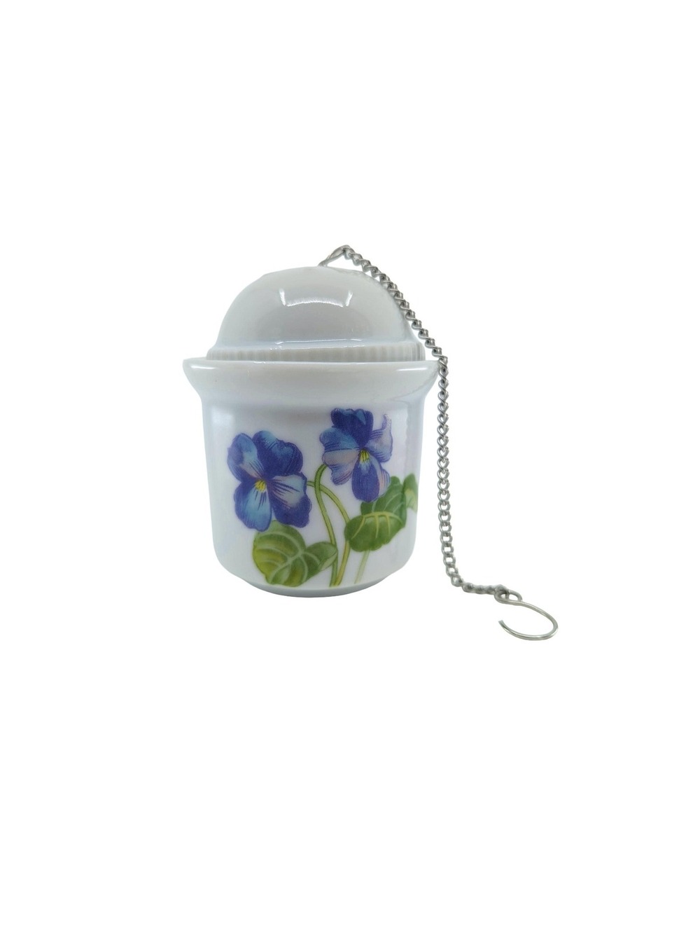 Vintage Tuscany Collection Japan Ceramic Tea Ball Loose Leaf Tea Infuser